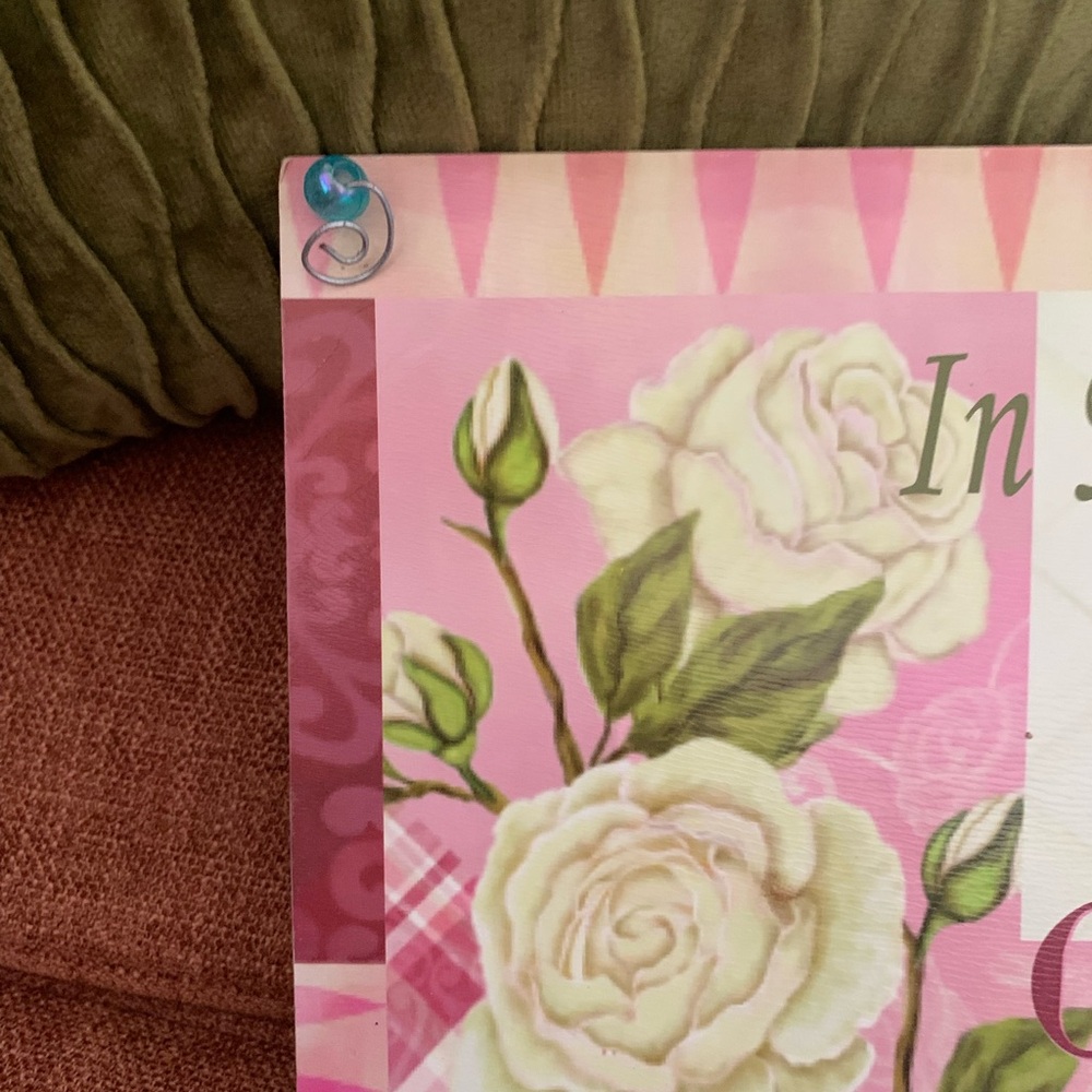 “In My Garden Love Grows” Wall hanger
